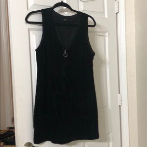 Forever 21 Black corduroy dress
